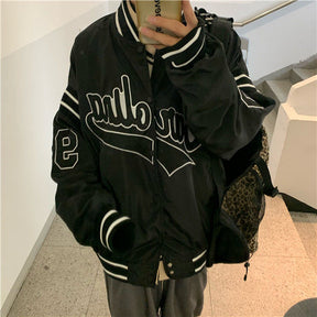 Vintage Harajuku Jacket Hip Hop Loose Jacket Women