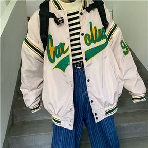 Vintage Harajuku Jacket Hip Hop Loose Jacket Women